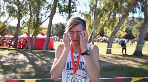 Valencia High's Aiden Larsen at 2019 Orange County Championships