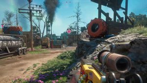 Far Cry New Dawn Best Gun - fastest outpost liberate  -  maximum headshots