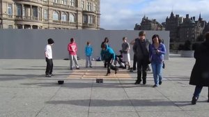 Justin Bieber fans vs Breakdancers @ Edinburgh