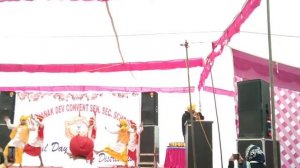 Bhangra performance in annual function.