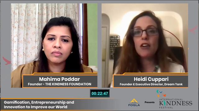 Gamification, Entrepreneurship & Innovation To Improve Our World - Heidi Cuppari & Pratik Gauri