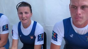 2019 WRC: Charley Nordin and Allie Reilly (PR3 Mixed 4+) talk about winning silver