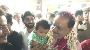 Dr Harsh Vardhan takes out padyatra on Ramzan