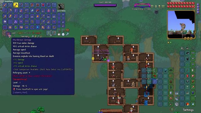 [The 60+ Modpack] TERRARIA PLAYTHROUGH - Part 7 - WOF DEAD!!! смотреть онлайн