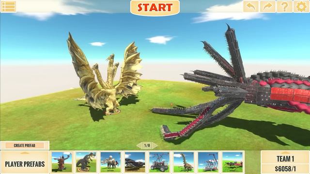 REAL KING GHIDORAH vs FAKE KING GHIDORAH in Animal Revolt Simulator | ARBS AVENGERS TEAM смотреть онлайн