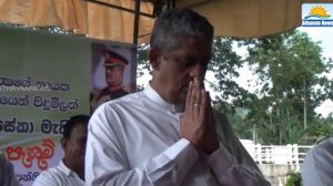 Sarath Fonseka visited the Matara