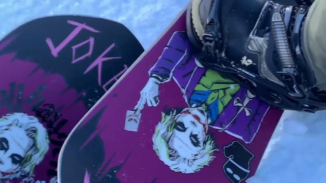 SNOWBOARDING - GARRETT MCKENZIE's Pro Model ' THE JOKER ' смотреть онлайн