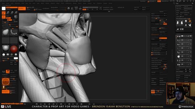 Brendon Isaiah Bengtson - Character  Prop Art for Video Games - Episode 15