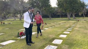 Betti and Bruce Visit Desert Memorial Park Cemetery in Palm Springs