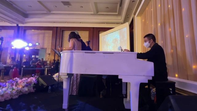 CINTA LUAR BIASA & TEMAN HIDUP - Wedding Gig (Piano) - JW Marriott Hotel Jakarta #cintaluarbiasa смотреть онлайн