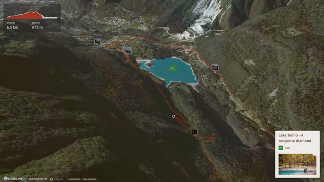 mountain biking trail at Lake Garda: 738. Lago di Tenno - Ballino смотреть онлайн