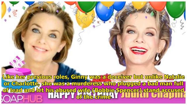 Daytime Veteran Judith Chapman Celebrates Her Birthday смотреть онлайн