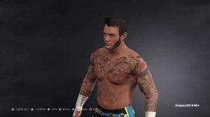 WWE 2K17 Cm Punk caw