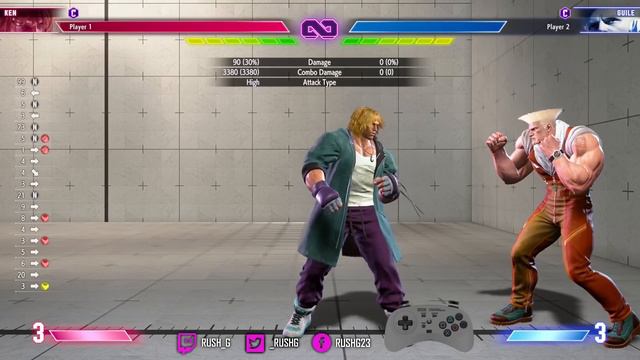 SF6 Ken - Best Jinrai Kick routes and how смотреть онлайн
