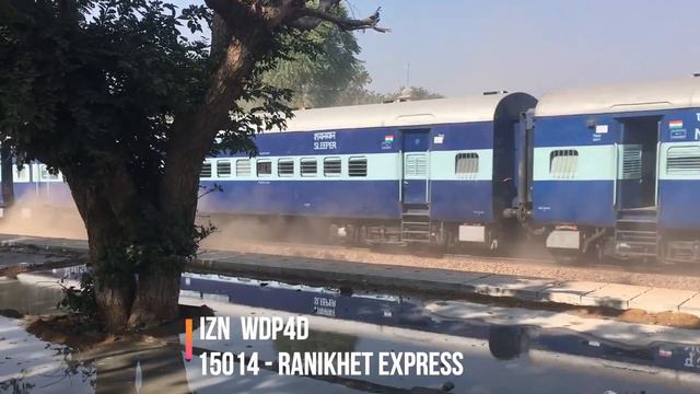 धुल उड़ाती तेज़ सुपरफास्ट ट्रेनें । Heavy Dust Storm Created By Superfast Trains | Indian Railways смотреть онлайн