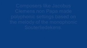 Jacobus Clemens non Papa - Psalm 4 (Souterliedekens) (by Camerata Trajectina)