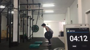 Andrea Barbuzano, Huelva Challenger 2017. WOD 1 RX