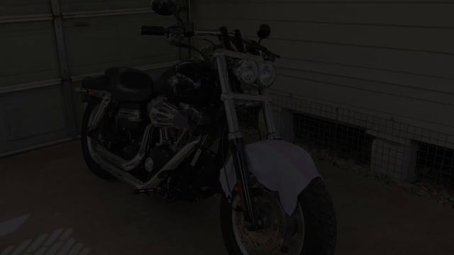 Fat Bob LED headlight upgrade смотреть онлайн
