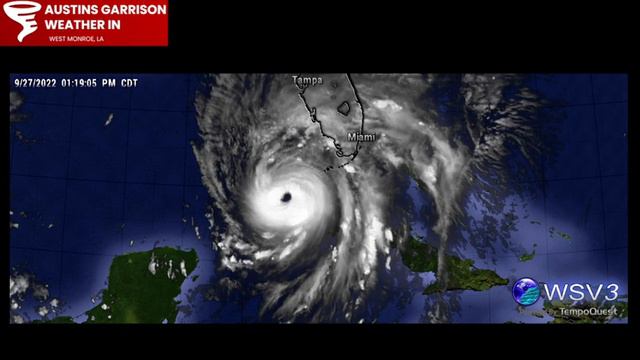 Here A look at Hurricane #ian video by Skywarn Spotter Austin Garrison смотреть онлайн