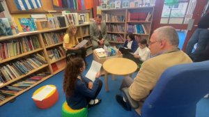 Hare Street Primary pupils interview Harlow MP Robert Halfon