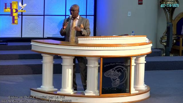Grand Reveil Annuel 2024 @ Eglise de Dieu l'Hopital par la foi / Past Pierre Andre Laurent