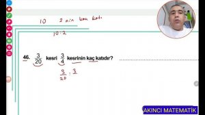 6.sınıf matematik meb çalışma fasikülü Karabük 3.video