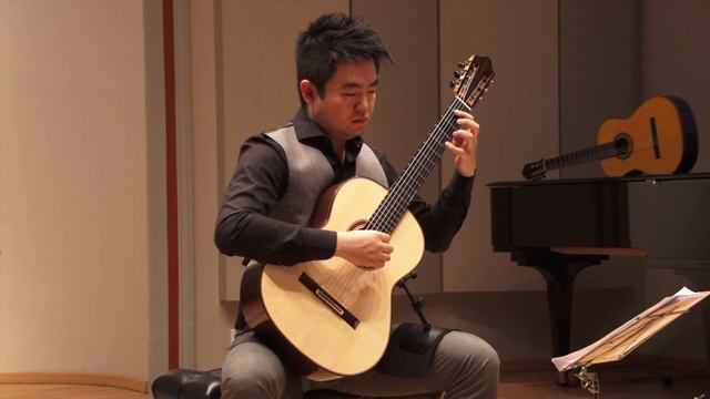 Bach Adagio of Sonata No.1 g minor BWV 1001, guitar transcription Tadashi Sasaki смотреть онлайн