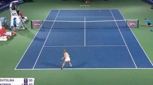 Angelique KERBER vs ELINA Svitolina DUBAI 2018 BEST HD Highlights