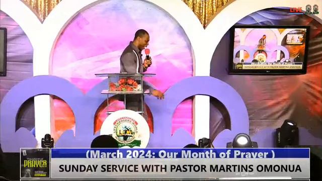 SUNDAY SERVICE WITH PASTOR MARTINS OMONUA - MARCH 24, 2024 смотреть онлайн