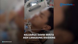 Keluarga David Tolak Diversi, Minta Sidang AGH Langsung Masuk Pokok Perkara