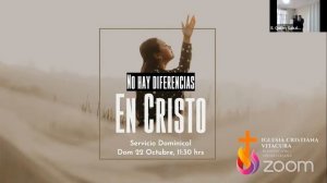 "No hay diferencias en Cristo" - Pr. Carlos Mena - Domingo 22.10.23