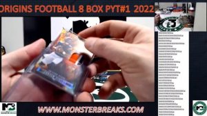 2022 ORIGINS FOOTBALL 8 BOX PYT#1