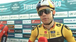 Wout van Aert - Interview at the start - Tirreno-Adriatico 2023 - Stage 3