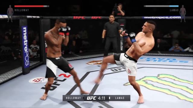Max Holloway vs Ricardo Lamas