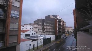 Timelapse 22-01-2017 Alcoi - Carrer Gabriel Miro