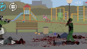 лагучая игра: flat zombie