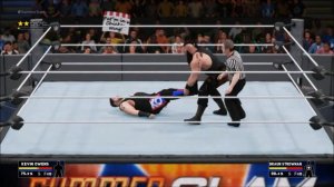 WWE SUMMERSLAM 2018 - BRAUN STROWMAN VS KEVIN OWENS