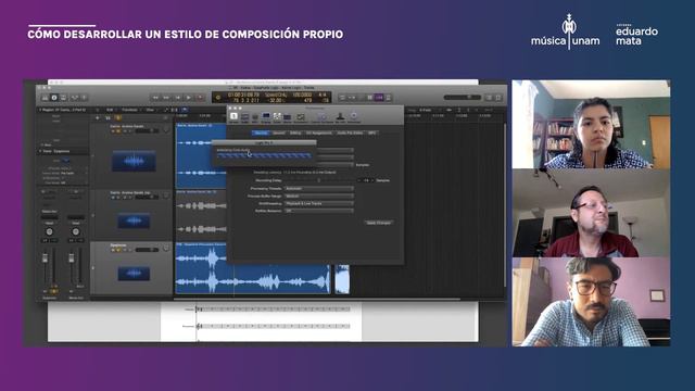 Cátedra Eduardo Mata  Clase magistral  Cómo desarrollar un estilo de composición propio