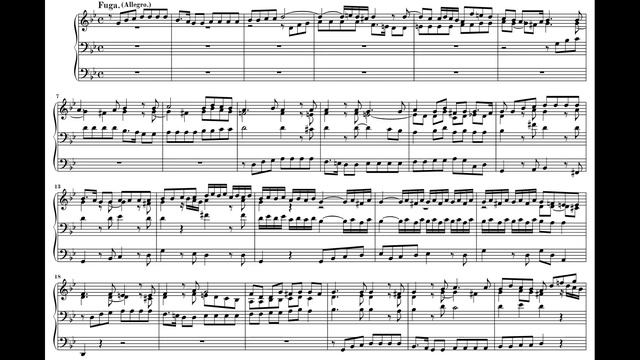Nicolaus Bruhns - Prelude and Fugue in G Minor. w score.