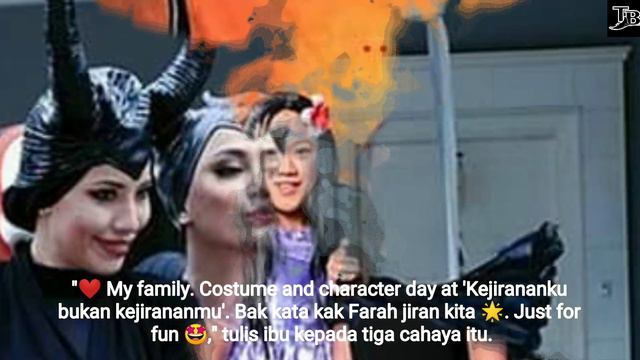 TAMPIL KOSTUM WATAK MALEFICENT - FASHA SANDHA KENA KECAM DIDAKWA SAMBUT HALLOWEEN смотреть онлайн