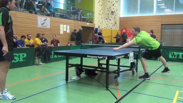 Tischtennis Erlangen Cup 2013 2) Gregor Clemens Foerster (Regionalliga)