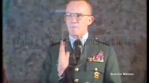 U.S. Army General James Dozier Press Conference (1/29/82)