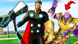 ЧТО ЕСЛИ УКРАСТЬ ПЕРЧАТКУ У ТАНОСА МСТИТЕЛИ В ГТА 5 МОДЫ! AVENGERS ОБЗОР МОДА в GTA 5