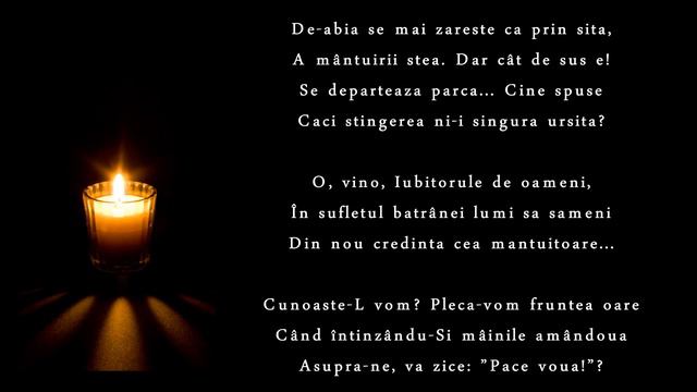 Versuri inchinate Mantuitorului - Alexandru Vlahuta - Sonet