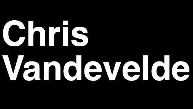 How to Pronounce Chris Vandevelde Edmonton Oilers NHL Hockey Player Runforthecube смотреть онлайн