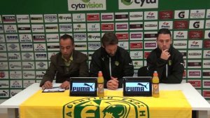 Δηλώσεις Thomas Christiansen / Vincent Laban-AEK