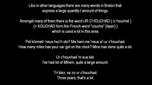 (Breton language) ur c'houchad // Fañch dialect 181