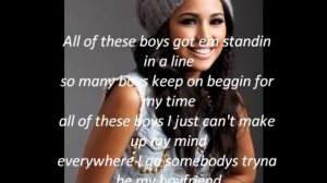 Jasmine Villegas All These Boys Lyrics