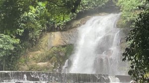 Just relax waterfall. Slow Motion, 4K