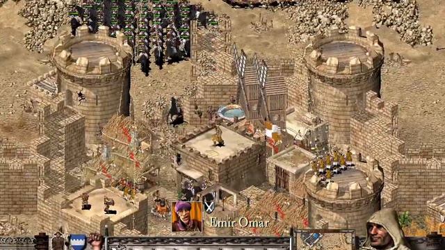 StrongHold Mission 13 gameplay with trainer unlimited money ||Amir Bros Gaming смотреть онлайн